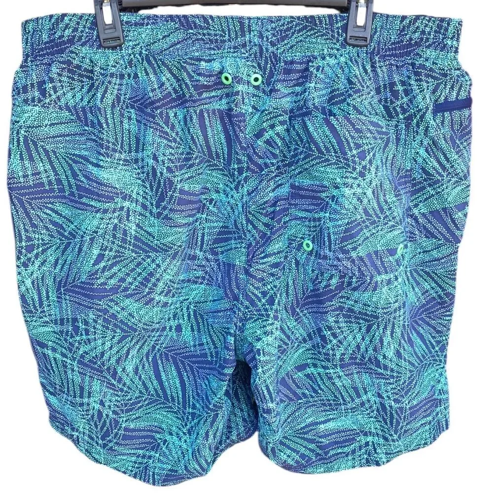 Land's End Men's 2XL UPF 50 Volley Swim Trunks 9